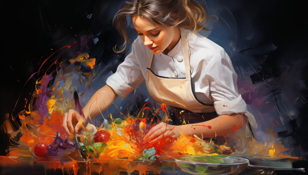 Art culinaire et peinture, éloge de la créativité