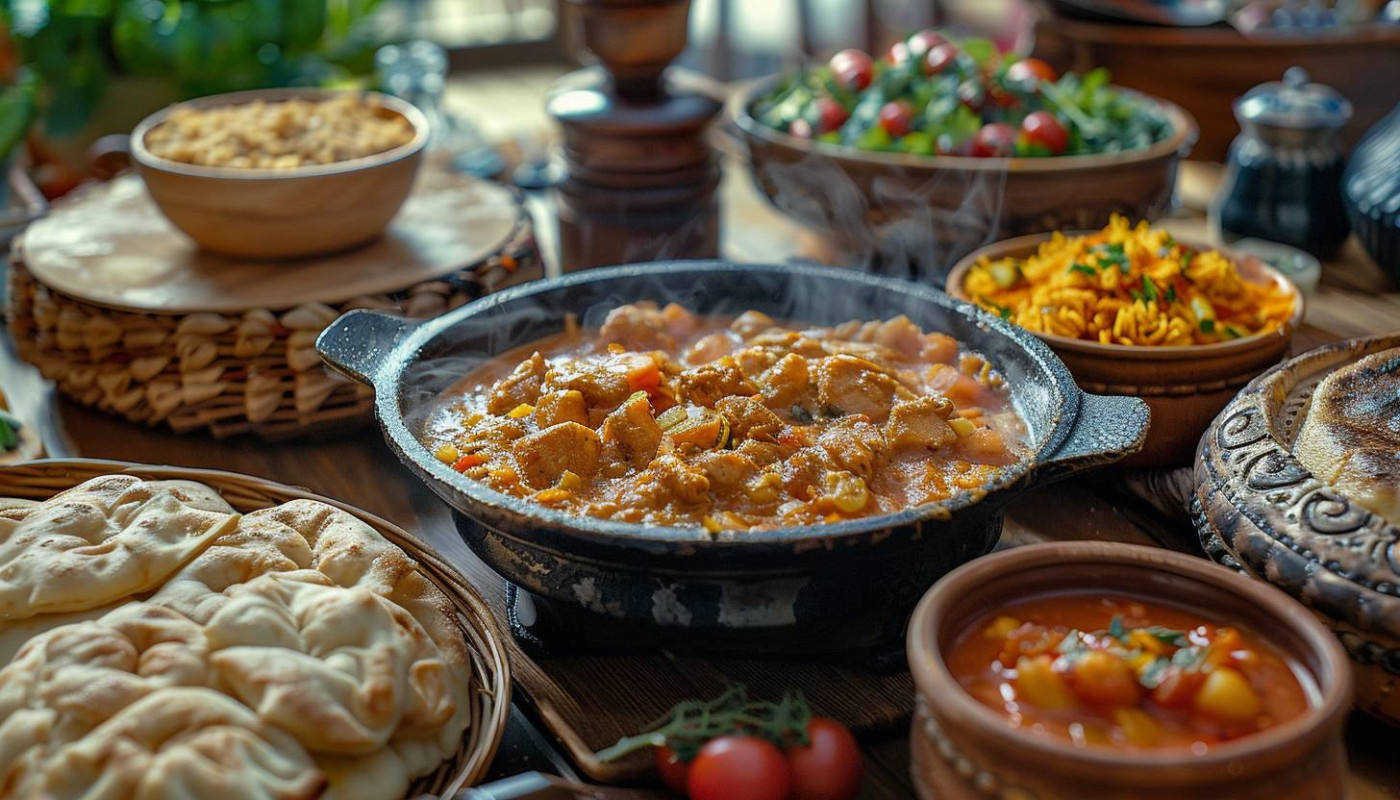 Exploration de la cuisine traditionnelle à travers des menus locaux